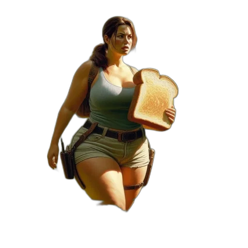 food, dress, creature, animal, concept art, 3d render, pixel art, photorealistic transparent PNG cut-out