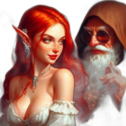 fantasy art, concept art, photorealistic, comic book art, fire, red, dimly, lit transparent PNG cut-out