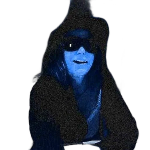 mask, jacket, hat, staff, concept art, vaporwave, 3d render, pixel art transparent PNG cut-out