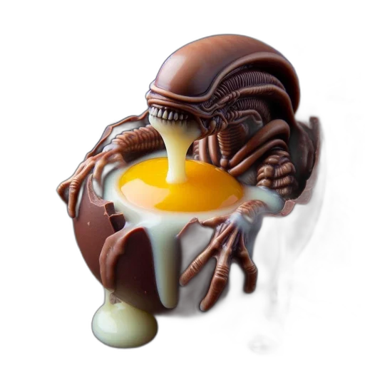 food, creature, crown, mask, 3d render, concept art, photorealistic, fantasy art transparent PNG cut-out