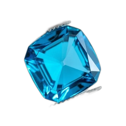 jewelry, crown, weapon, 3d render, photorealistic, concept art, blue, large transparent PNG cut-out
