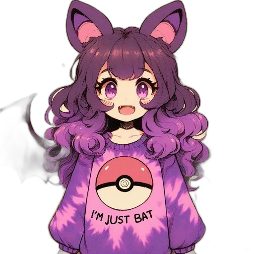 dress, staff, creature, hair, pixel art, anime, watercolor, cartoon transparent PNG cut-out