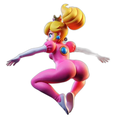dress, creature, hair, robot, 3d render, concept art, vaporwave, pixel art transparent PNG cut-out