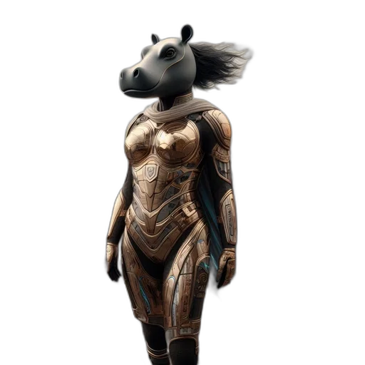 robot, animal, mask, dragon, concept art, 3d render, fantasy art, comic book art transparent PNG cut-out