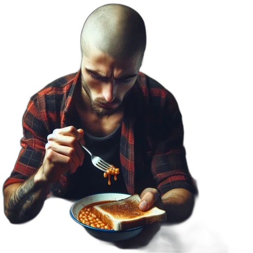 food, animal, jacket, photorealistic, concept art, pixel art, comic book art, bearded transparent PNG cut-out