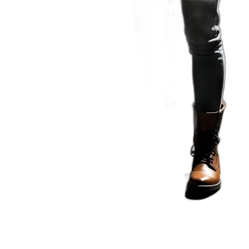 staff, shoes, jacket, robot, 3d render, photorealistic, concept art, pixel art transparent PNG cut-out