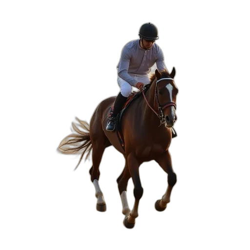 animal, staff, photorealistic, 3d render transparent PNG cut-out