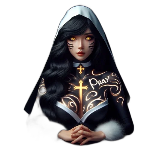 dress, jewelry, crown, fantasy art, concept art, pixel art, oil painting, dark transparent PNG cut-out
