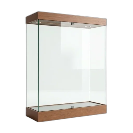 furniture, jewelry, 3d render, photorealistic, sleek, modern, glass, display transparent PNG cut-out