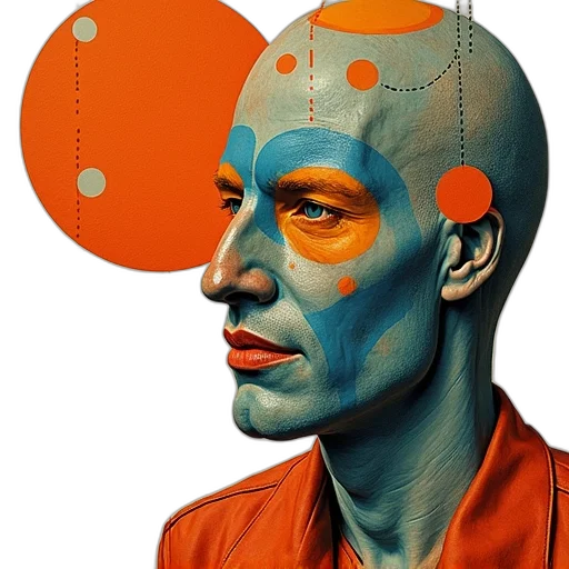face, mask, robot, umbrella transparent PNG cut-out