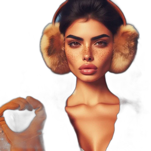 mask, face, hair, creature, photorealistic, concept art, fantasy art, oil painting transparent PNG cut-out