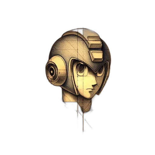 mask, robot, face, jewelry, concept art, 3d render, cyberpunk, pixel art transparent PNG cut-out