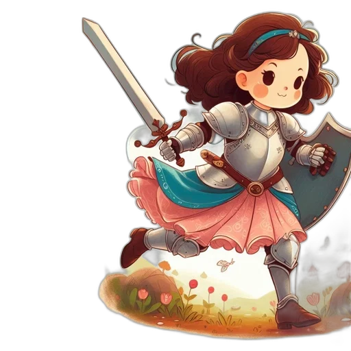 sword, weapon, fantasy art, concept art, pixel art, anime, pastel, young transparent PNG cut-out