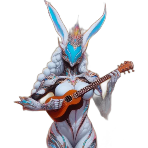 robot, mask, dragon, concept art, fantasy art, pixel art, vaporwave, anthropomorphic transparent PNG cut-out