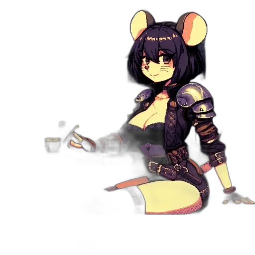 weapon, staff, robot, animal transparent PNG cut-out