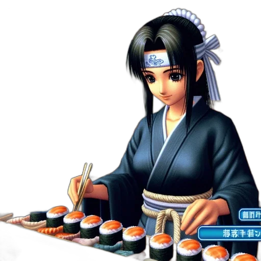 food, concept art, pixel art, anime, photorealistic, fire, blue, video transparent PNG cut-out