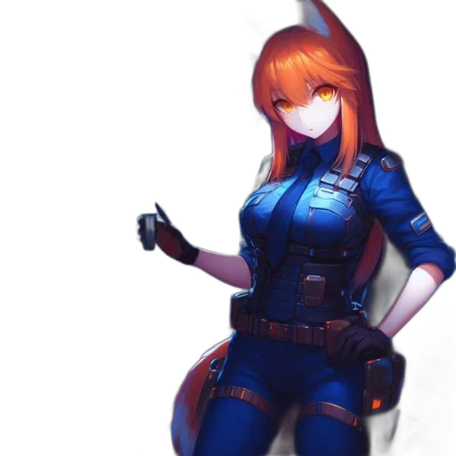 staff, weapon, robot, dress, concept art, fantasy art, cyberpunk, pixel art transparent PNG cut-out