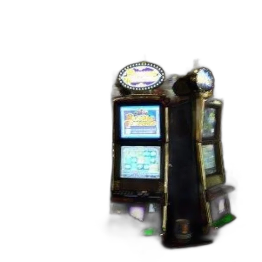 robot, 3d render, cyberpunk, dimly, lit, casino, floor, multiple transparent PNG cut-out