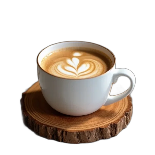 food, photorealistic, 3d render, coasters, coaster, coffee, table, wood transparent PNG cut-out
