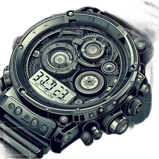 jewelry, weapon, photorealistic, 3d render, cyberpunk, concept art, elaborate, futuristic-looking transparent PNG cut-out