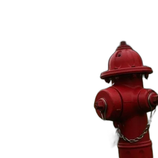 staff, robot, bottle, weapon, 3d render, red, fire, hydrant transparent PNG cut-out