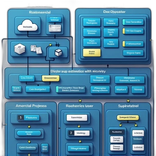 blue, computer, system, architecture transparent PNG cut-out