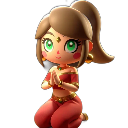 staff, weapon, 3d render, concept art, fantasy art, pixel art, animated, female transparent PNG cut-out