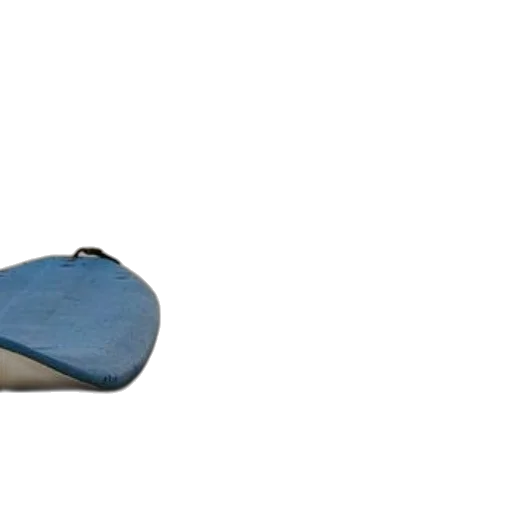 hat, shoes, umbrella, mask, 3d render, photorealistic, concept art, blue transparent PNG cut-out