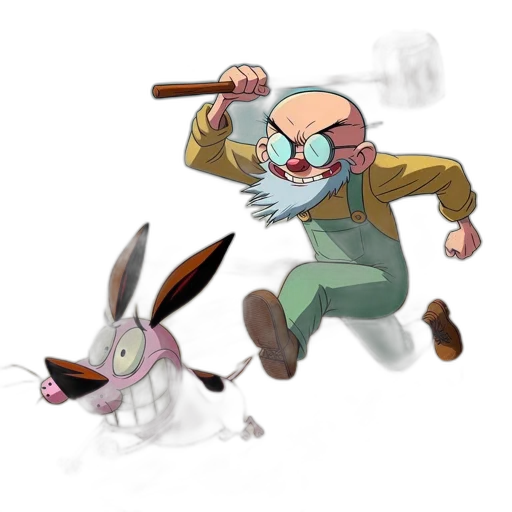 staff, weapon, animal, creature, concept art, cartoon, pixel art, comic book art transparent PNG cut-out
