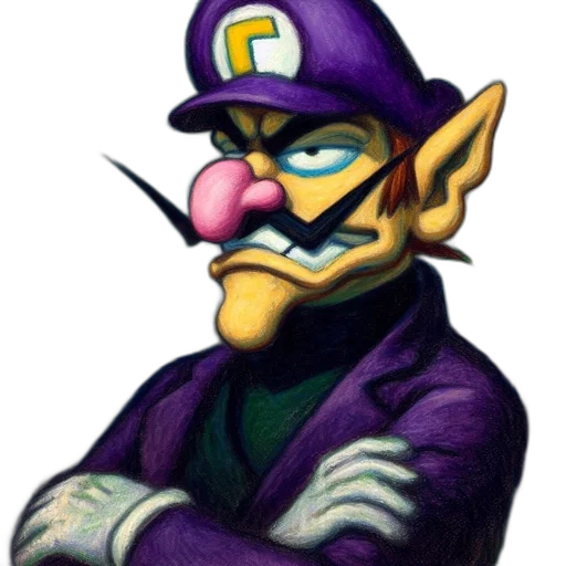 mask, face, hat, creature, vaporwave, concept art, watercolor, pixel art transparent PNG cut-out