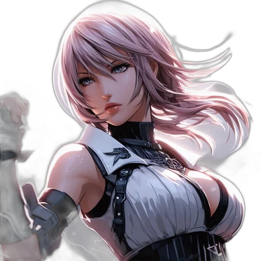 weapon, staff, fantasy art, concept art, anime, comic book art, monochrome, dark transparent PNG cut-out