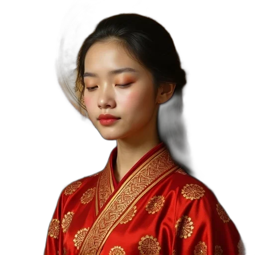 face, jewelry, dress, staff, photorealistic, oil painting, fantasy art, concept art transparent PNG cut-out