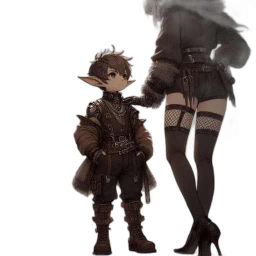 weapon, creature, sword, staff, concept art, fantasy art, 3d render, pixel art transparent PNG cut-out