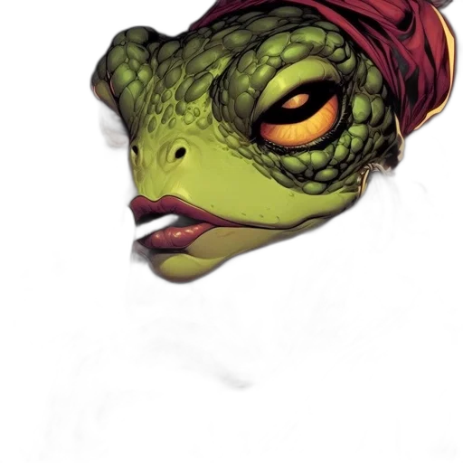 face, mask, creature, dragon, concept art, fantasy art, watercolor, photorealistic transparent PNG cut-out