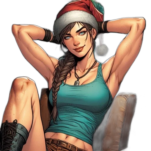 hat, comic book art, fantasy art, concept art, pixel art, woman, turquoise, clothing transparent PNG cut-out