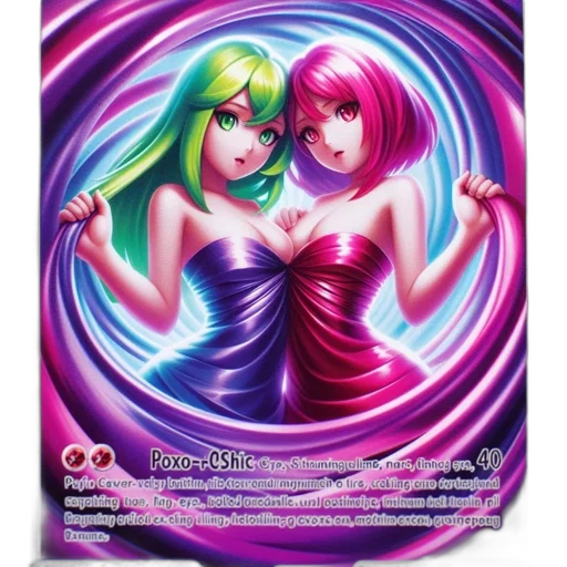 vaporwave, concept art, fantasy art, comic book art, neon lights, outer space, neon, trading transparent PNG cut-out