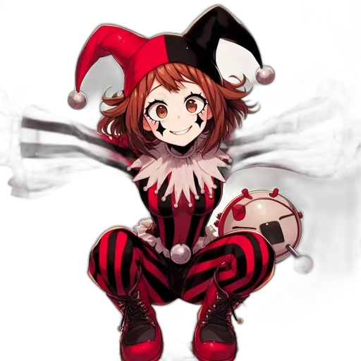 staff, pixel art, concept art, anime, fantasy art, animated, jester, character transparent PNG cut-out