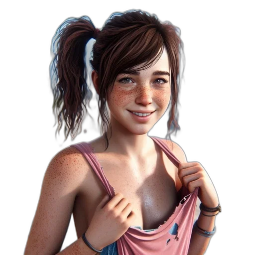 face, dress, jewelry, photorealistic, concept art, fantasy art, 3d render, young transparent PNG cut-out