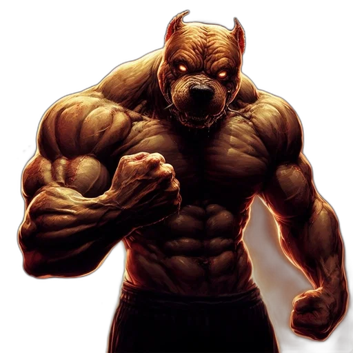 animal, creature, comic book art, photorealistic, concept art, fantasy art, anthropomorphic, figure transparent PNG cut-out
