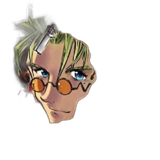mask, face, staff, crown, anime, cartoon, vaporwave, concept art transparent PNG cut-out