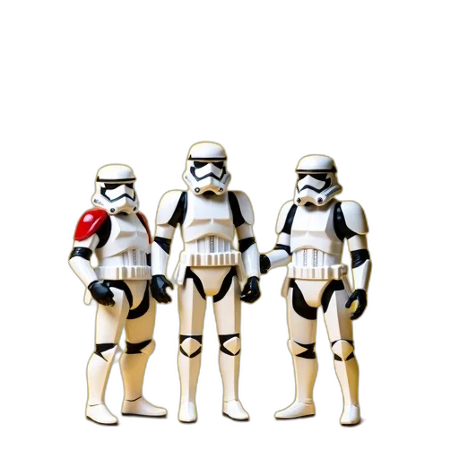 staff, concept art, 3d render, pixel art, comic book art, group, star, wars transparent PNG cut-out