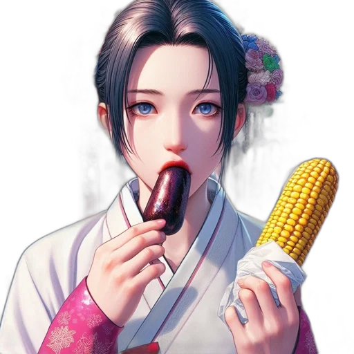 food, staff, flower, weapon, pixel art, photorealistic, anime, fantasy art transparent PNG cut-out