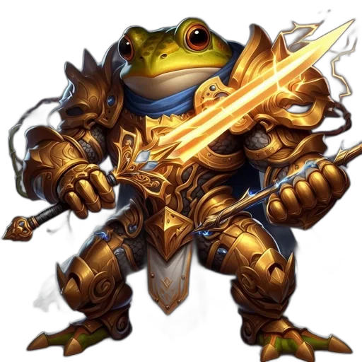 dragon, staff, weapon, sword, concept art, fantasy art, pixel art, frog-like transparent PNG cut-out