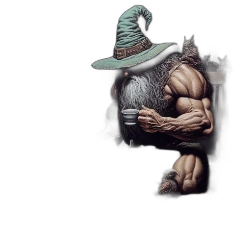 hat, creature, dragon, mask, concept art, fantasy art, comic book art, pixel art transparent PNG cut-out