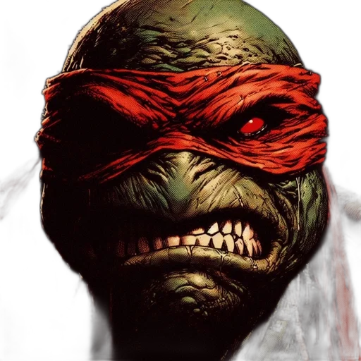 mask, face, creature, comic book art, concept art, photorealistic, fantasy art, red transparent PNG cut-out