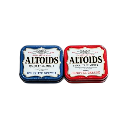 food, bottle, jacket, jewelry, two, identical, altoids, mints transparent PNG cut-out