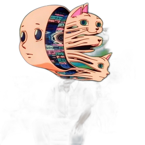 mask, jewelry, crown, robot, anime, 3d render, vaporwave, concept art transparent PNG cut-out