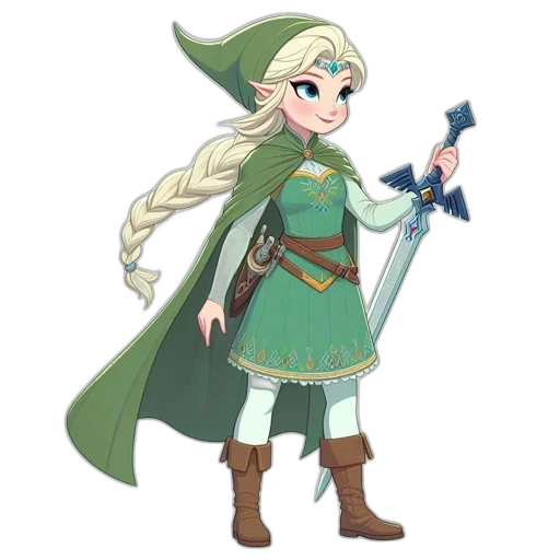 staff, sword, weapon, dress, fantasy art, concept art, pixel art, cartoon transparent PNG cut-out