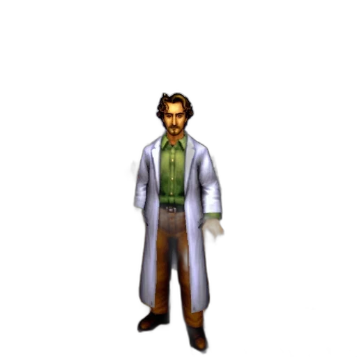 staff, jacket, pixel art, concept art, 3d render, cartoon, techno-historic, space transparent PNG cut-out