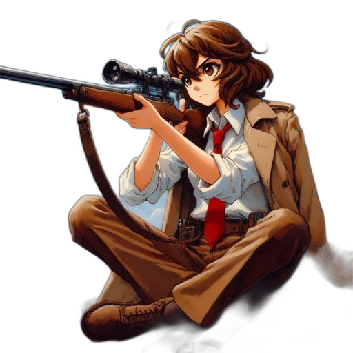 weapon, staff, anime, pixel art, cartoon, concept art, animated, woman transparent PNG cut-out
